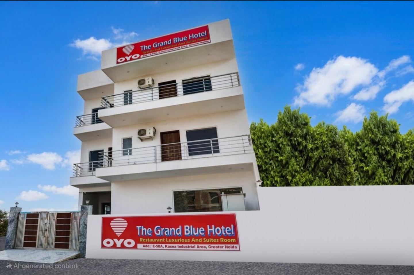 The Grand Blue Hotel Большая Нойда Экстерьер фото